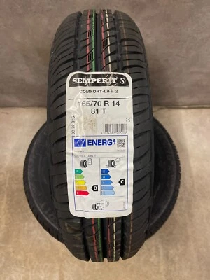 2 x 165/70 R14 81T SOMMERREIFEN - Semperit Comfort-Life 2 165/70 R14 81T - Bild 1 von 4