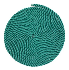 5/8" Multi Use Green Braided Nylon Playground Rope 14' Long - Picture 1 of 3