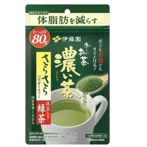 Japanese Ito En Ooi Tea Smooth and strong tea 80g (bag type with zipper) Powder - Picture 1 of 2