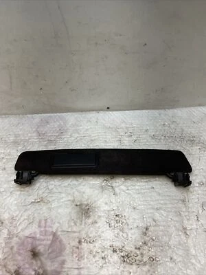 Parasol delantero derecho Jaguar F-Type 2014-2023 (lado del pasajero) cuero negro OEM Foto 1 de 4