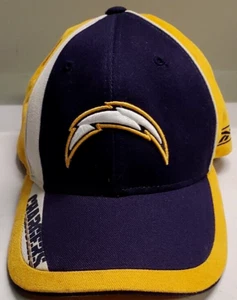 San Diego Chargers - Reebok - No Huddle Strap back Hat Blue Gold White NFL - Picture 1 of 15