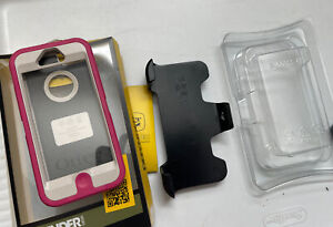 Otterbox Defender Rugged PINK Case & Holster clip for Apple iPhone 5