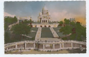 Paris das Heilige Herz Basilikum Postkarte - Bild 1 von 2