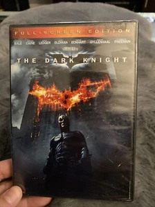 Batman The Dark Knight Christian Bale DVD Disc Set Full Screen Edition BRAND NEW - Picture 1 of 2