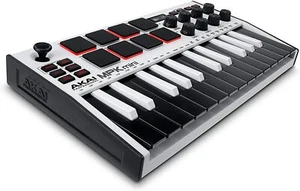 Akai Professional MPK Mini MK3 25-Key MIDI Controller Limited Edition White New! - Picture 1 of 3