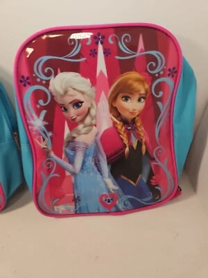 FROZEN ELSA & ANNA  JUINOR BACKPACK WITH PADDED STRAPS New!  - Image 1 of 4