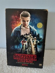 Stranger Things Season 1 DVD & Blu-Ray Collectors Edition (VHS Box Style) REG 1 - Picture 1 of 7