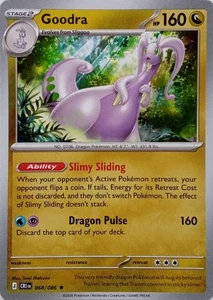 068/086 GOODRA | NON HOLO RARE | PROMO EXCLUSIVE CHAOS RISING POKEMON CARD - Afbeelding 1 van 1