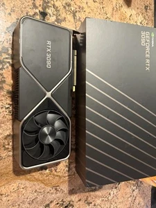 ๐ NVIDIA GeForce RTX 3090 Founders Edition 24GB GDDR6 Graphics Card - Pre-Owned - Afbeelding 1 van 3