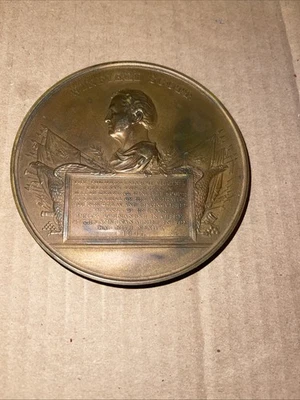 Medalla de bronce del mayor general Winfield Scott Foto 1 de 3