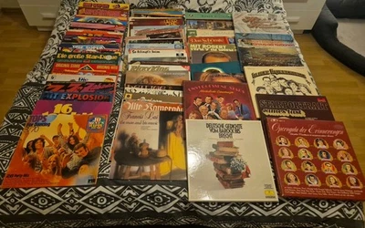 Vinyl LP 74 Schallplatten Sammlung Von 70er Pop,Schlager,Klassiker Klasisch  - Bild 1 von 4