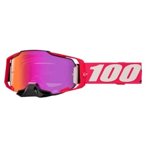 100% Armega Bicycle Cycle Bike Goggles Kloug HiPER Silver Mirror Lens - Picture 1 of 1