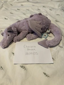 Jellycat Large Lavender Dragon - Picture 1 of 6