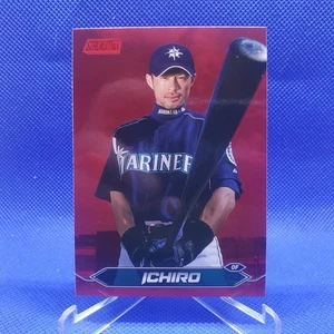2024 Topps Stadium Club Ichiro Suzuki Red Foil Parallel Card - Picture 1 of 6