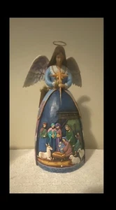 IB Jim Shore UNTO US A SON IS GIVEN Angel in Nativity Gown Full Size Figure MINT - Picture 1 of 11