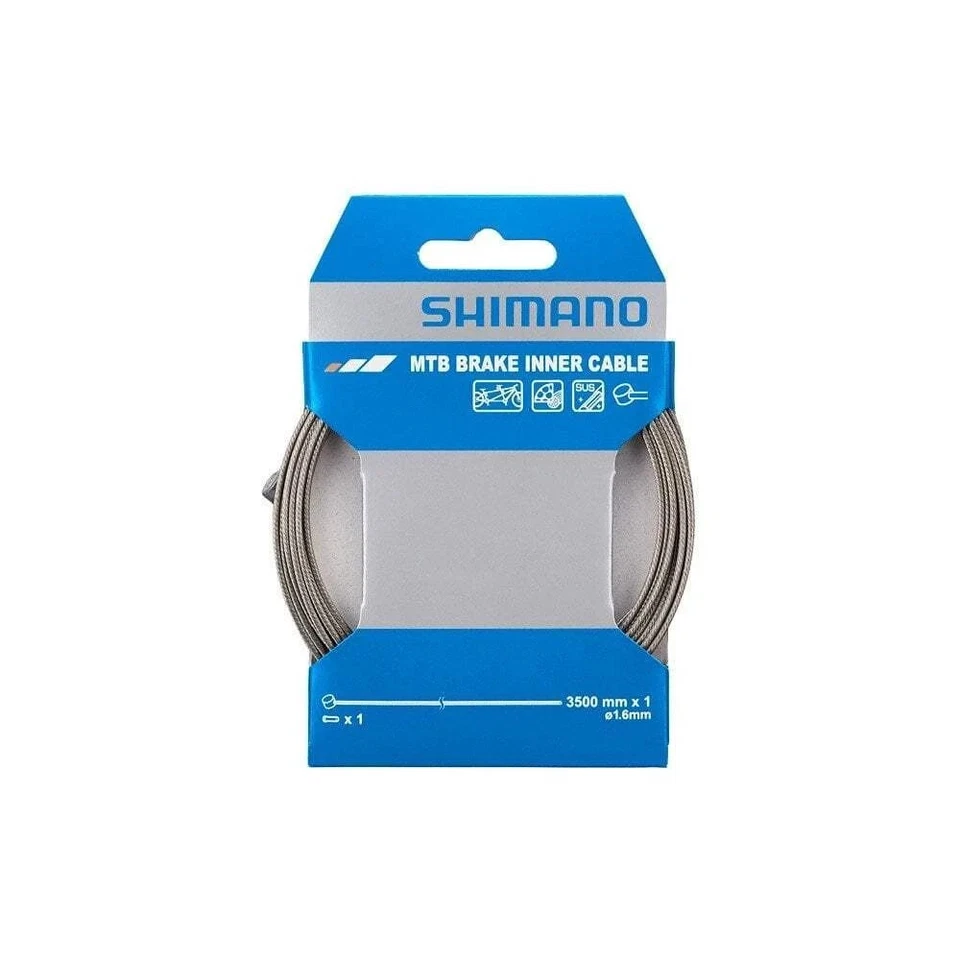 Shimano MTB Tandem Stainless Steel Inner Brake Cable 3500mm - Image 1 of 1