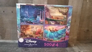 Disney 3673-1 Thomas Kinkade 500 x 4 Puzzle Neu geöffnete Verpackung - Bild 1 von 5