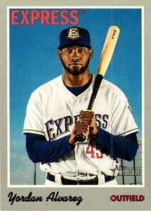 2019 Topps Heritage Minor League #59 Yordan Alvarez - Picture 1 of 2
