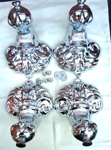 Set of 4 Chrome Ball & Claw Feet for Roll Top Baths - BeBa_25409 - Picture 1 of 9