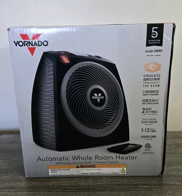Vornado Automatic Whole Room Heater/Fan Remote Control Model AWRH. Free Shipping - Image 1 of 4