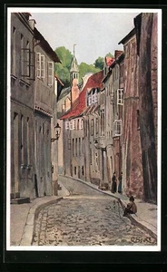 Lübeck, Ansichtskarte, Kleiner Kiesau - Picture 1 of 2