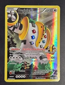Regigigas (Full Art Promo) XY82 XY Holo LP Pokemon TCG Spedizione VELOCE - Foto 1 di 10