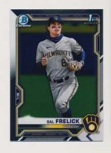 2021 Bowman Chrome Draft Sal Frelick #BDC-172 Milwaukee Brewers NM-MINT - Picture 1 of 2