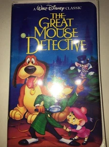 Walt Disney Classic The Great Mouse Detective VHS Tape Classic Rare 1360 - Picture 1 of 5