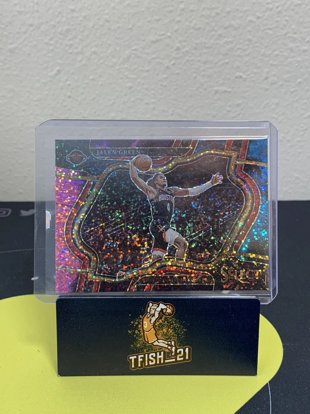 2022-23 Panini Select Jalen Green Courtside Cosmic SSP #252 Rockets