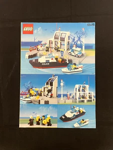 LEGO 6540 PIER POLICE INSTRUCTIONS MANUAL ONLY (A4) - Picture 1 of 3