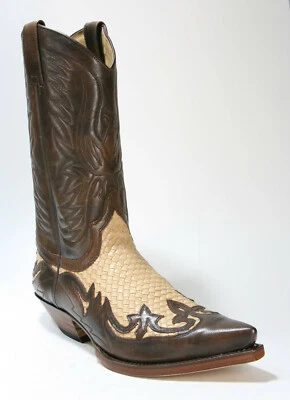 3241 Sendra Botas de Cowboy Jacinto Trenzado - Imagen 1 de 4