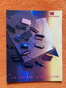 Pastillas originales 1993 Seymour Duncan "Para el tono que te distingue" - 32 páginas - Imagen 1 de 8