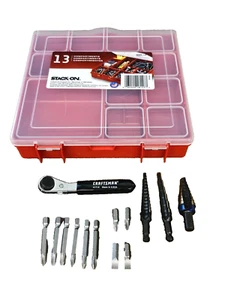 Craftsman 41715 Offset Screwdriver Ratcheting Wrench Irwin Unibit Step Drill Bit - Picture 1 of 12