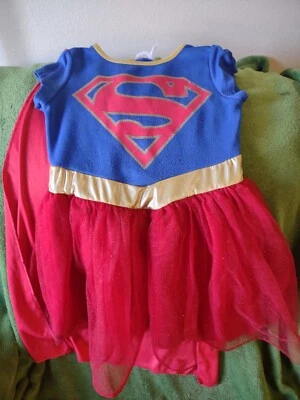 Supergirl Halloween Costume with cape - Image 1 of 4