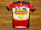 Giordana Schwinn Toyota RAV 4 Vintage Cycling Jersey Shirt sz L Full Zip Men's
