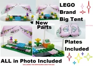 LEGO School FRIENDS GLAMPING Outdoor Class Oasis Flower XL Canopy TENT BFF Play - Picture 1 of 1