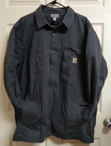 Chaqueta Camisa Carhartt Lona-GRIS-Forrada-2XL Regular - Imagen 1 de 19