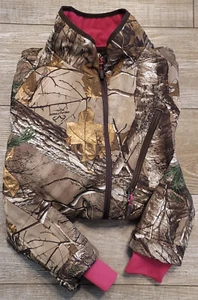 Realtree Camo Pink Womens Size XL Windproof Water Resistant Full Zip Jacket Coat - Picture 1 of 10
