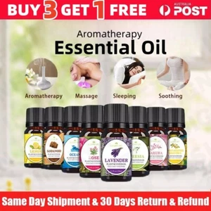 10ml Essential Oil 100% Pure & Natural Aromatherapy Diffuser Fragrance Oils AU - Picture 1 of 19