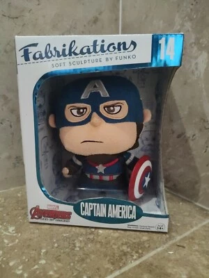 Fabrikations Soft Sculpture 6" Funko - Captain America #14 - Image 1 of 4