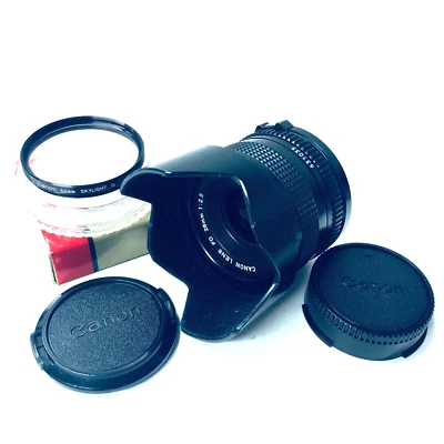 🍙Lens is clean w/BW-5B🍙Canon New FD NFD 28mm f2.8 Wide Angle MF Lens from JP - image 1 of 4