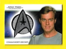 2011 Star Trek Classic Movies Heroes & Villains Bridge Crew Patch PC10 Decker