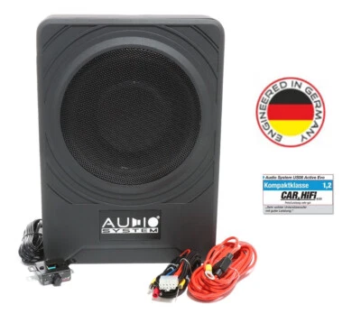 Audio System US08 ACTIVE EVO Underseat Subwoofer mit internem Monoamplifier +RTC - Bild 1 von 4