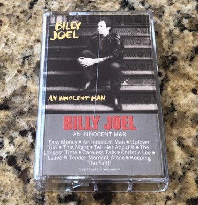 BILLY JOEL- AN INNOCENT MAN CASSETTE COLUMBIA QCT 38837. - Image 1 of 4