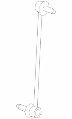 Genuine GM 2004-2010 Chevrolet Pontiac Front Stabilizer Sway Bar Link 22670300 - Image 1 of 2