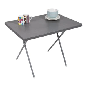 Mesa lateral o comedor plegable ligera Kampa dúplex de plástico para camping caravana - Imagen 1 de 1