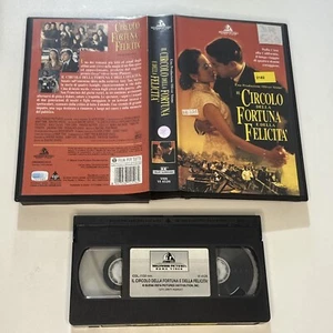 IL CIRCOLO DELLA FORTUNA E DELLA FELICITA' - VHS - VIDEO CASSETTA ITA - Picture 1 of 1