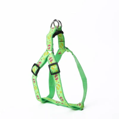 New Terylene Step in Dog Harness and Leash Set Adjustable Puppy Walking Vest SML - Image 1 of 4