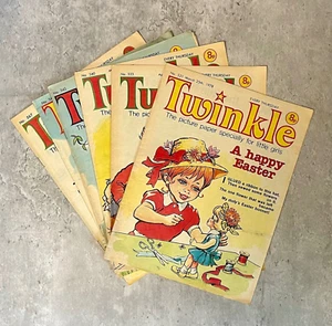 Twinkle Girl's Comic Bundle x6 - 1978- 531-567 Retro 1970s DC Thomson British - Imagen 1 de 12