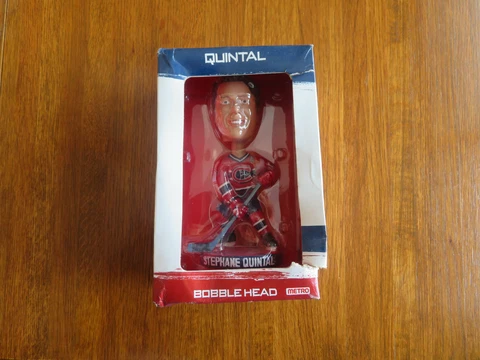 NHL MONTREAL CANADIENS 2003 BOBBLEHEAD NODDER Stephane Quintal See picture Cover